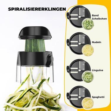 Набір для нарізки овочів 6 в 1: спіралі, кубики, слайси. Набір для нарізки овочів, фруктів та зелені