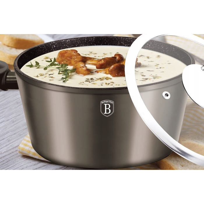Каструля традиційна Berlinger Haus Metallic Line, 4,5 л