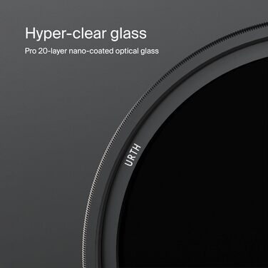 Графільтр Urth 82mm Variabler ND2-400: регулювання щільності ND2-400 (1-8.6 Stop)