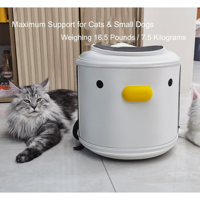 Рюкзак для тварин: переноска для собак та котів вагою до 15 кг