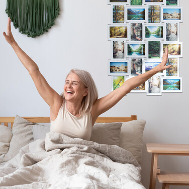Рамка для фотографій Relaxdays на 24 фото