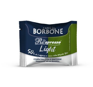 Кава в капсулах Caffè Borbone Respresso Light Mischung, сумісні з Nespresso, 100 шт