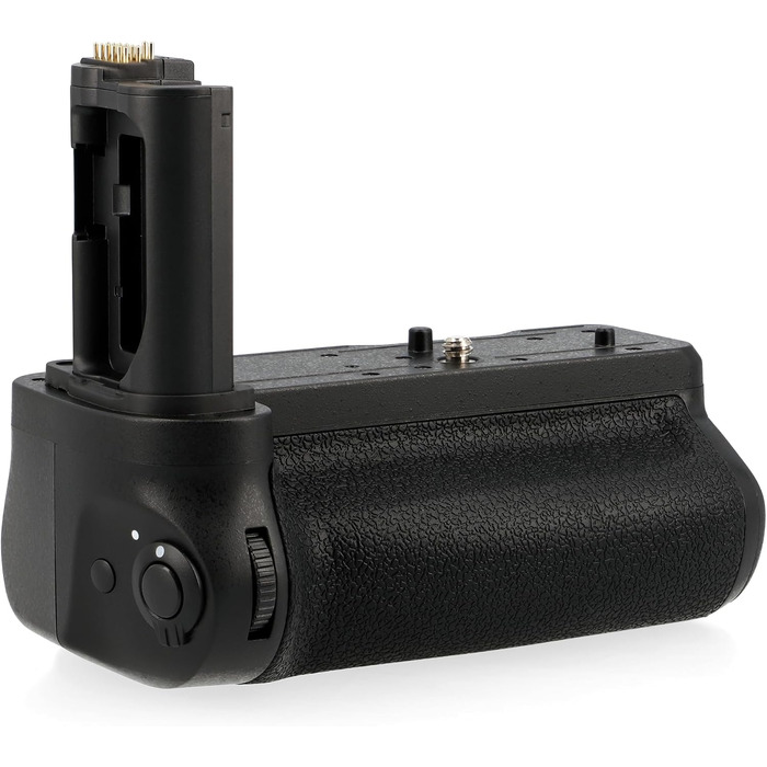 Набір батарейного хвата для Canon EOS RP та R8, сумісний з Nikon Z6 III Z5 II (MB-N14), чорний. Зручний хват, 2 акумулятори, портретний/горизонтальний формат