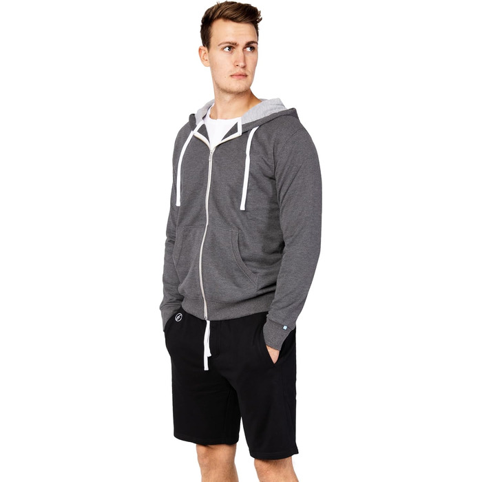 Чоловічий худі Banqert | Справедлива оплата | Суміш бавовни, очищена | Різні кольори (XXL, темно-сірий)