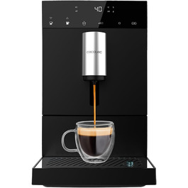 Автоматична кавомашина Cecotec Cremmaet Compact 1350 Вт, 19 бар, термоблок, з млином, резервуар 1,1 л, автоочищення