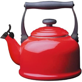 Чайник Le Creuset Tradition, 2.1 л, емальований сталь, вишневий, 92000800060000