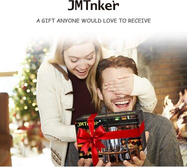 Набір бармена Schwarz (Чорний) зі стійкою для коктейлів - професійний шейкер для приготування напоїв