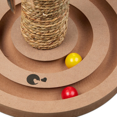 Relaxdays Scratching Post with Toys
