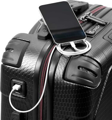 Чохол-валіза Traveler's Choice Maxporter II з полікарбонату на спінених колесах, 22 дюйми, темно-зелений