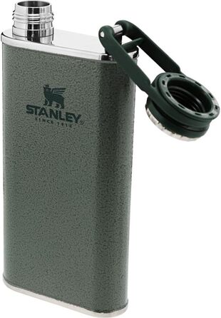 Stanley Classic Stay Hot French Press 1.4L Hammertone Green - Keeps drinks hot for 4 hours - Minimal sediment - Integrated stainless steel coffee press - BPA-free - Dishwasher safe