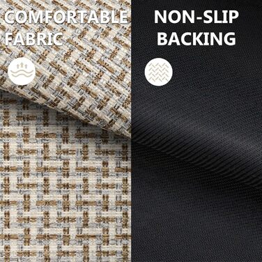 Придверний килимок LEKEEPGO протиковзкий вологопоглинаючий (сірий, 43x75 см) — універсальний килимок для входу, дому та вулиці, що миється