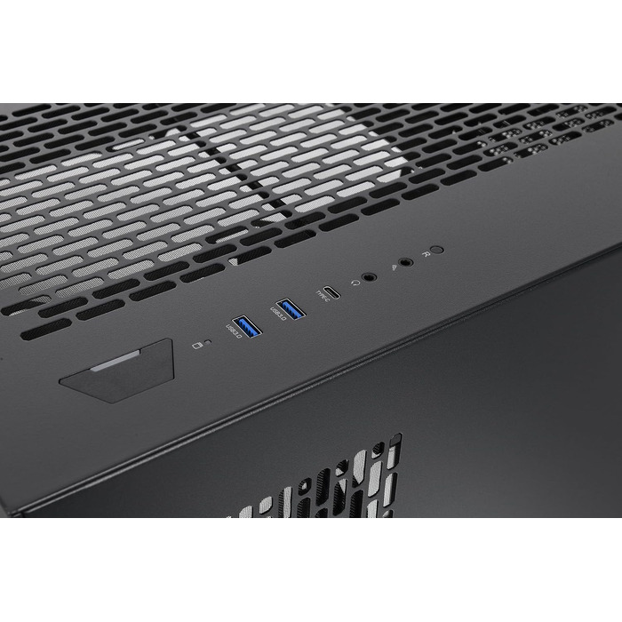 Корпус для ПК Thermaltake CTE Black E550 TG, ATX/E-ATX, двокамерний дизайн, загартоване скло, підтримка радіаторів до 420 мм, оптимізований повітряний потік