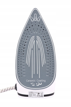 Дорожня праска 1100 Вт, складана, з керамічною підошвою та 3 режимами прасування