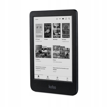 Електронна книга Kobo Clara Colour, чорна (N367KUBKKCK)