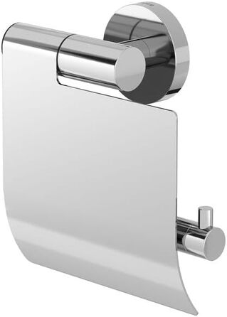 Tiger Boston Stainless Steel Toilet Paper Holder - Wall Mounted, Brushed Finish, Single Roll