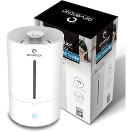 Ультразвуковий зволожувач повітря, 4 літри - тихий зволожувач для дитячої кімнати, спальні та для немовлят