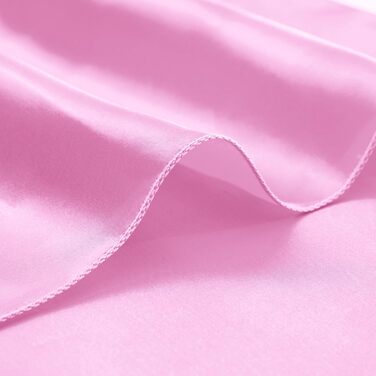 Aormenzy 50-Piece Light Pink Satin Napkins, 12 x 12 inches, Party Cloth Napkins, Square Satin Napkins, Dining Table Napkins, Soft Fabric Napkins for Wedding, Banquet, Party Decoration