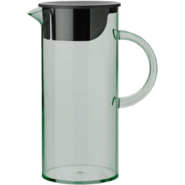 Кувшин Stelton EM77 1,5 л із кришкою та фільтром для льоду, пластиковий, для холодних напоїв, соку та пуншу, пильний зелений