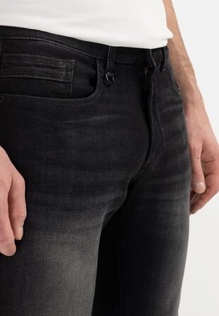 Джинси чоловічі camel active Slim Fit Raw Denim, чорний (Asphalt - 88), 40W 32L