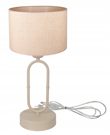 Стильна настільна нічна лампа з абажуром у стилі бохо та лофт, джут, LED E27