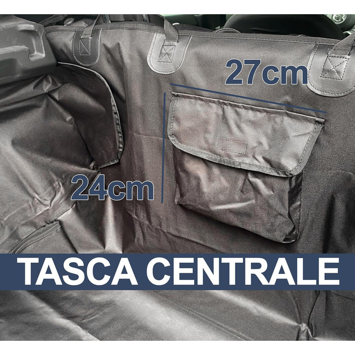 Захист для багажника автомобіля Lupex - універсальний, водовідштовхуючий, матеріал Oxford 600D, чорний, для хетчбеків, позашляховиків та SUV