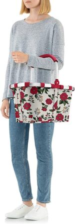 Сумка-шопер Reisenthel Carrybag Twist Garden White – містка та практична, з водонепроникним дизайном