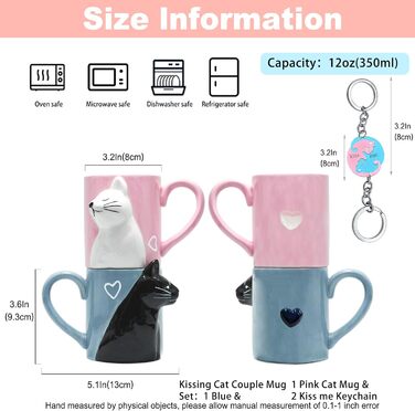 Керамічний набір чашок для кави та чаю 