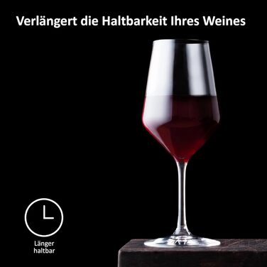 Електричний відкривач вин Haier з нержавіючої сталі. Набір з декантером, вакуумним ковпачком, різаком фольги та автоматичним відкривачем. Преміум подарунок для поціновувачів вина.