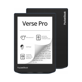 Електронна книга PocketBook Verse Pro 16 ГБ, 6 дюймів, чорна