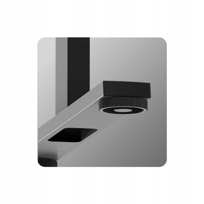 Ігровий стіл з регулюванням висоти Huzaro Hero 2.6 Black + килимок