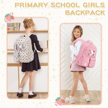 Дитячий рюкзак для дівчаток - шкільні сумки для учнів середньої школи - рюкзак для початкової школи (Blume)