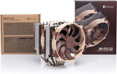 Кулер CPU Noctua NH-D15 G2 Dual Tower для AMD AM5 та Intel LGA1851/LGA1700 (Коричневий)
