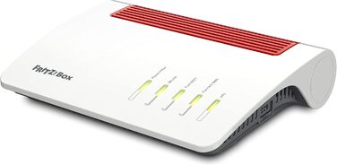 Роутер FRITZ!Box 5590 Fiber: Wi-Fi 6, 2.5 Gigabit LAN, Mesh, DECT, для підключення до оптоволоконного інтернету