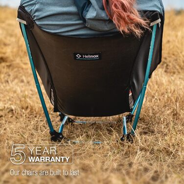Стілець Helinox Ground Chair: легкий, складний, для кемпінгу та подорожей, чорний