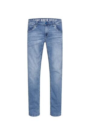 Чоловічі джинси Camp David NI:CO Regular Fit Stretch світло-блакитні (34W/32L) - еластичні, класичний крій