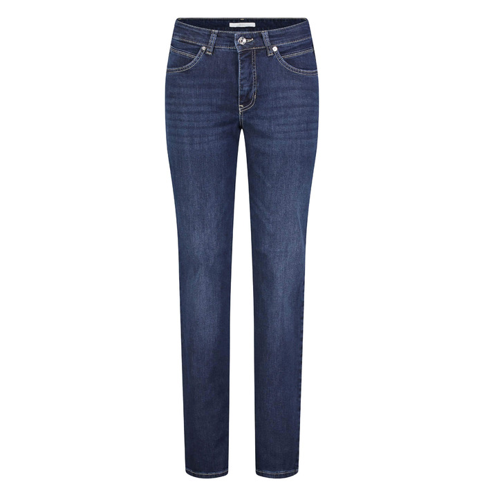 Джинси жіночі MAC Melanie Stretch Denim Grey 42 темно-сині (D845)