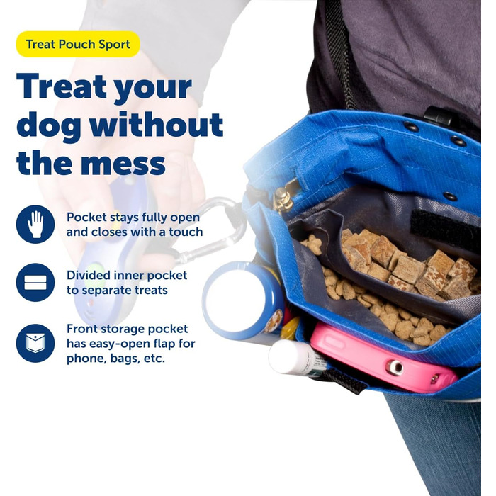 PetSafe 74144 Сумка для ласощів чорного кольору - спортивна, для дресирування