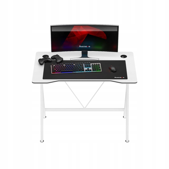 Ігровий стіл Huzaro Hero 1.4 White, 100 см