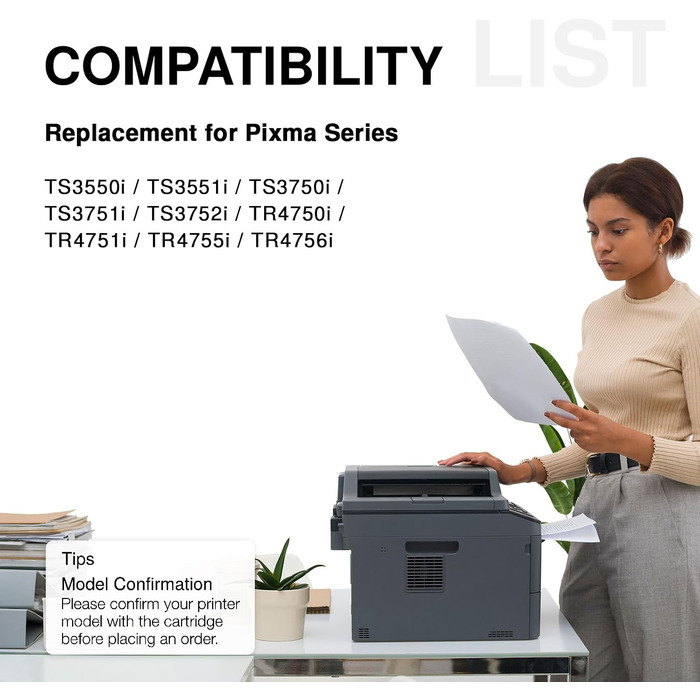 Комплект картриджів PG-575XL та CL-576XL для принтерів Canon Pixma TS3550i, TS3551i, TR4750i, TR4751i (чорний та кольоровий), сумісні