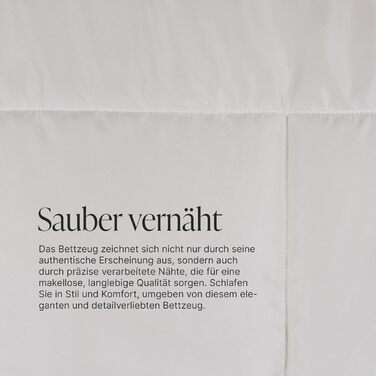 Bestlivings Duvet Cover Set - 135x200cm + 40x80cm Pillow - Lamb's Wool Look - Sherpa Fleece and Microfiber Side - Quilted Duvet (1400g Polyester Filling) - Öko Tex Sherpa - 135x200 cm + 40x80 cm