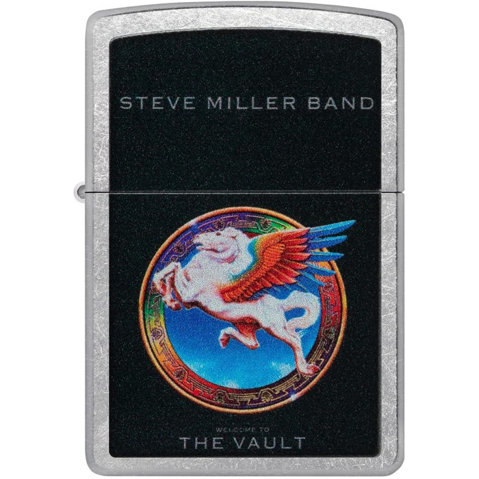 Запальничка Zippo Steve Miller Band Welcome to The Vault, хромована, кишенькова