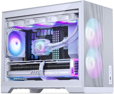 Корпус ПК Phanteks XT M3 Mini-Tower White – компактний Micro-ATX з темперованим склом, підтримкою радіатора 360 мм та відеокарти 430 мм, 3 RGB вентилятори