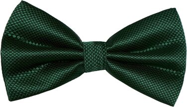 Метелик чоловічий DonDon з нагрудною хусткою, регульований розмір, темно-зелений колір