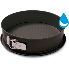 Форма для випічки 26 см Boden, сталева з подвійним антипригарним покриттям, чорна