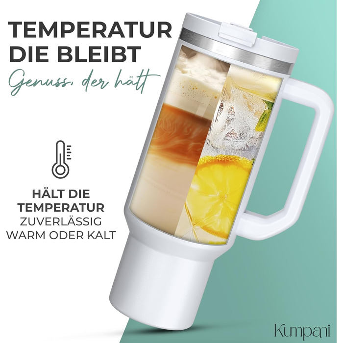 Personalized Insulated Tumbler - 40oz with Engraving - Custom Name or Logo, Leak-Proof, BPA-Free, with Lid & Straw