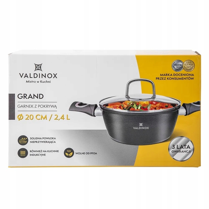 Каструля традиційна Valdinox Grand, 2,4 л