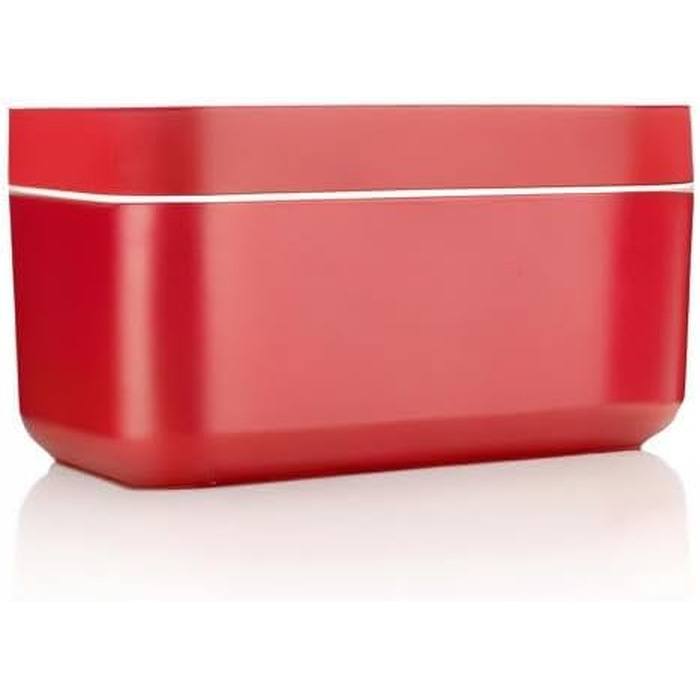 Форма для льоду Lékué Eiswürfelbox, червона, 12x22x8 см