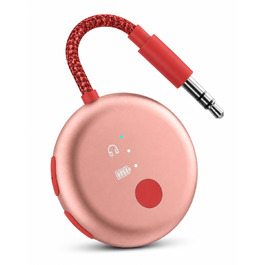 Bluetooth-адаптер для літака Avantree SoundJet R1 для AirPods та бездротових навушників, 25 годин роботи, рожевий