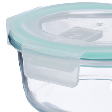 Relaxdays Glass Containers with Lids Set