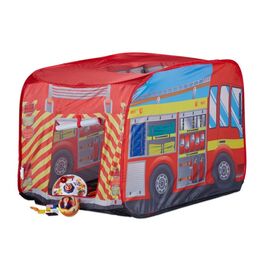 Relaxdays Kids' Firefighter Play Tent